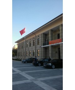 Paslanmaz Krom Profesyonel Bayrak Direği 10 Metre 