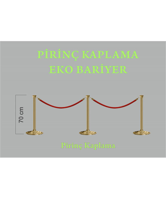 Kaplamalı Bariyer Eko 70cm Kaplamalı Bariyer Eko 70cm