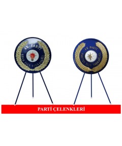 Metal Çelenk  Parti Metal Çelenk  Parti