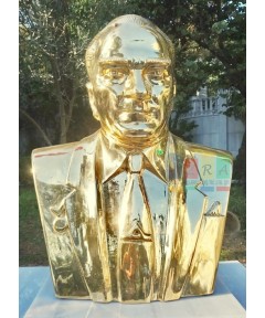 Atatürk Büstü Pirinç 85 cm