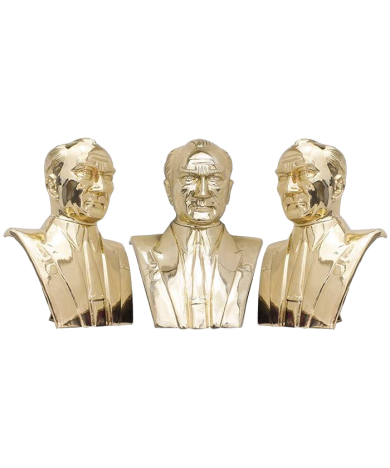 Atatürk Büstü Pirinç 55 cm
