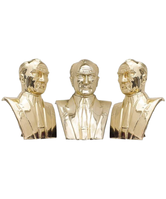 Atatürk Büstü Pirinç 55 cm