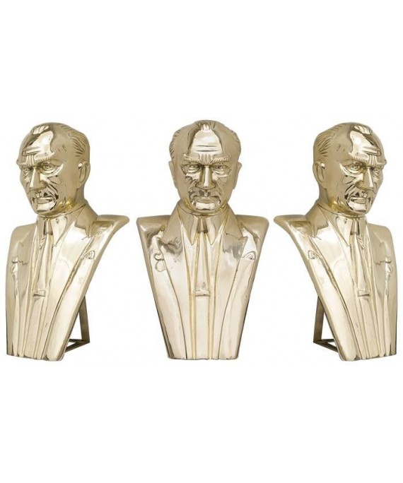 Atatürk Büstü Pirinç 70 cm