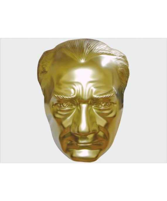 Atatürk Maskı 70 cm Alüminyum
