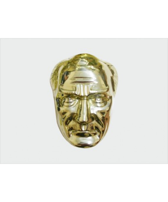 Atatürk Maskı 28 cm Pirinç