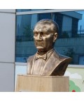Atatürk Büstü 70 cm Kapalı Poliüretan Kırılmaz