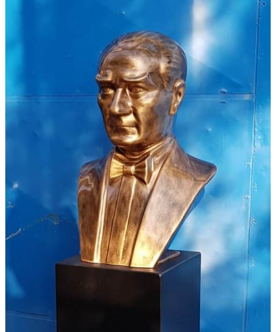 Atatürk Büstü 80 cm Poliüretan Kırılmaz