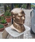 Atatürk Büstü Maraşal 40 cm Poliüretan Kırılmaz