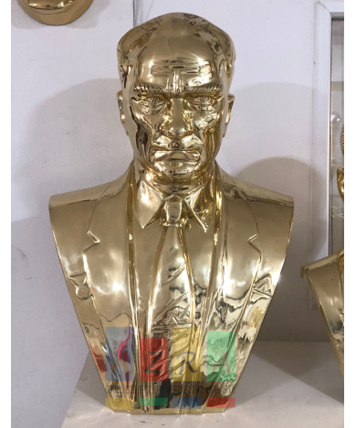 Atatürk Büstü Pirinç 100 cm
