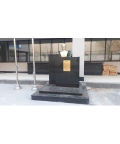 Atatürk Büstü ve Kaidesi Nero Zimbave Atatürk Büstü ve Kaidesi Nero Zimbave